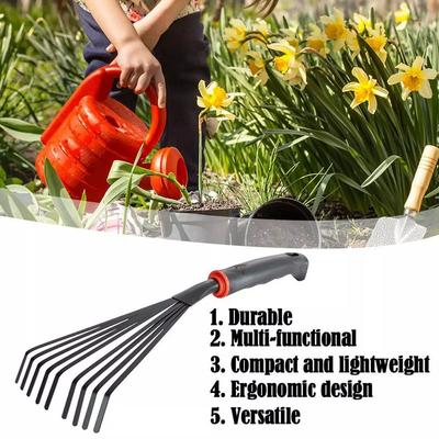 New Gardening Hand Rake Leaf Rake Rakes Small Garden Rake Gardening Rakes