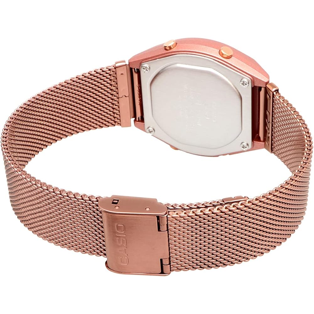 CASIO Casio Casio Standard Watch Watch Women's Digital Metal Mesh Pink Gold B640WMR-5A [Parallel ...