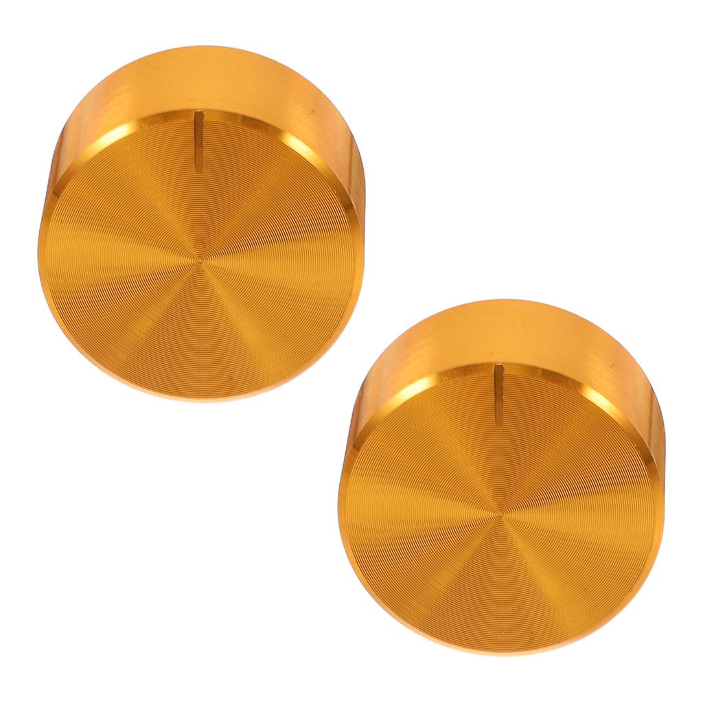 2Pcs Universal Potentiometer Knob Light Dimmer Rotary Control Switch Knobs Replacement for Audio Guitar Amplifier Volume