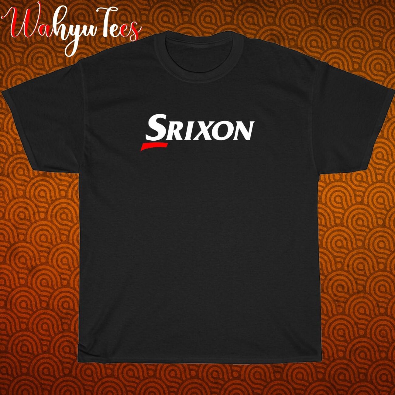 New Srixon Balls Logo Black/Grey/Navy/White Size S-5XL Unisex T-Shirt XL