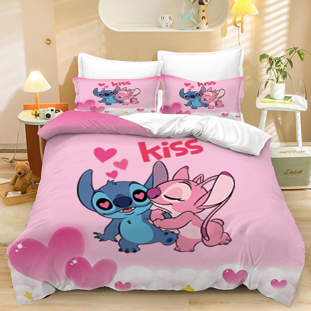 Stitch Duvet Cover pillowcase Bedding Bedroom