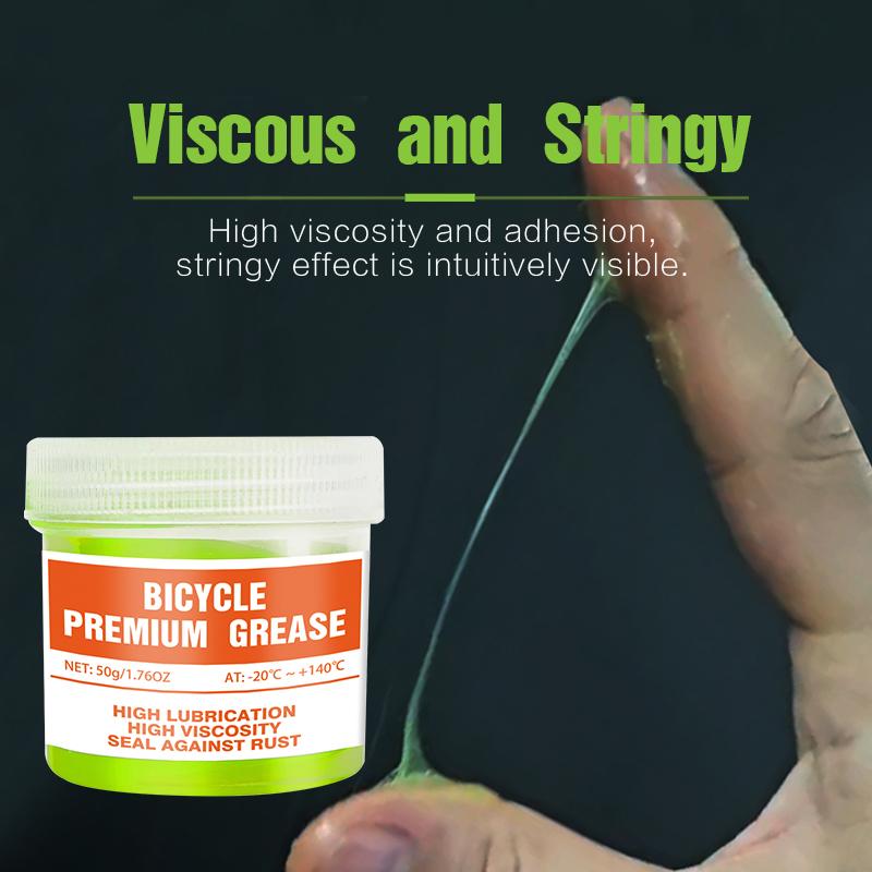 Premium Bike Grease 50g Motor Bearing Lubricating Grease Mid-axis Pedal Bowl Group Maintenance Lubricant for Mountain Road Bikes