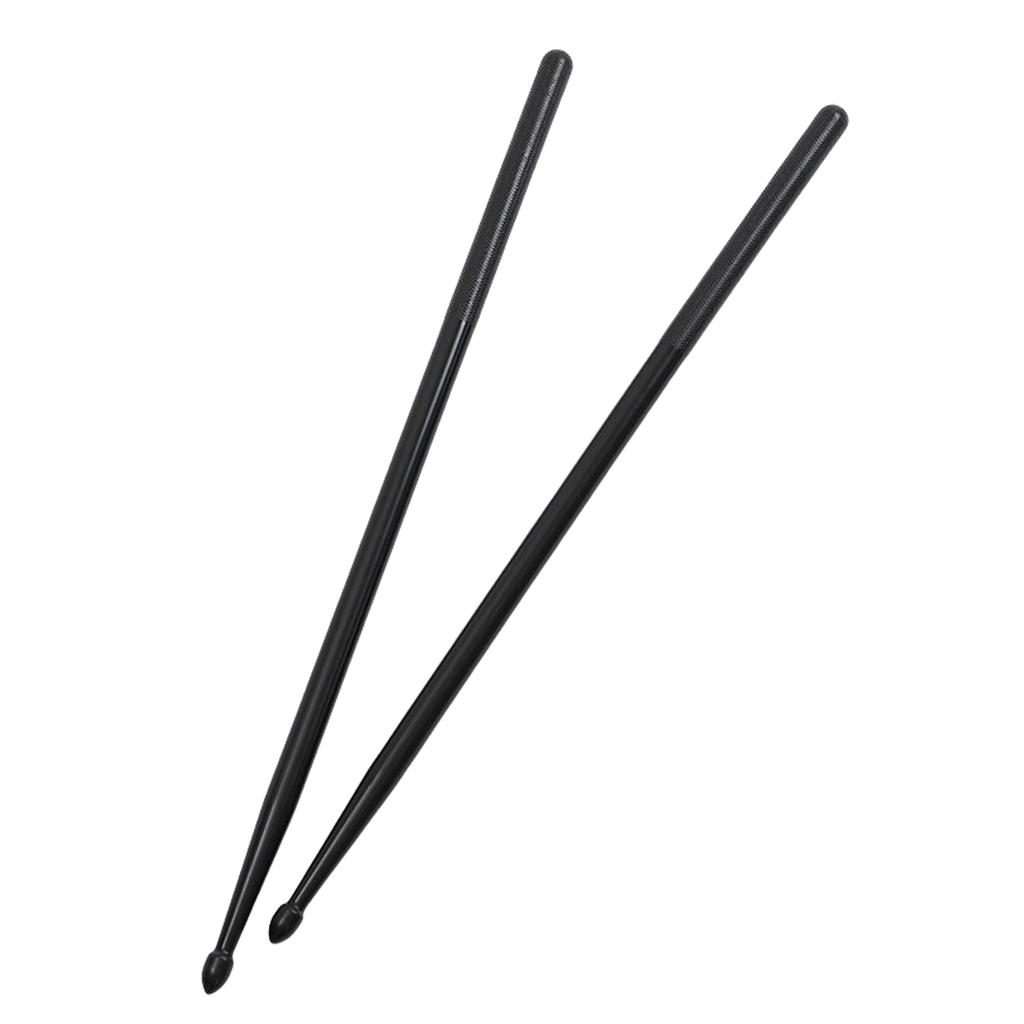 1 Pair Drum Sticks Set Musical Instrument Performances 5A Drumsticks Classical Nylon Plastic Drum Sticks for Kids Adults