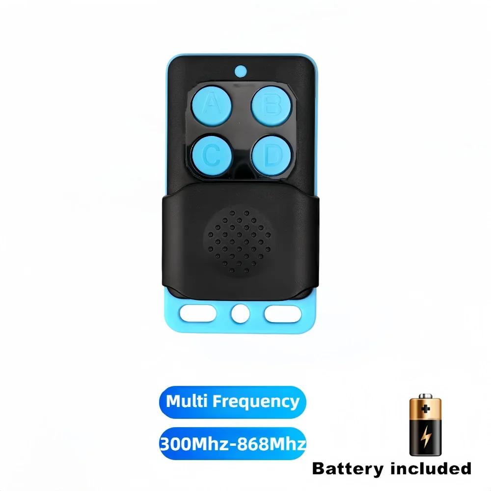 300-868Mhz RF Duplicator Remote Control Auto Copy Remote Control Fixed Code 433mhz 315Mhz Wireless Remote For Gate Garage Door