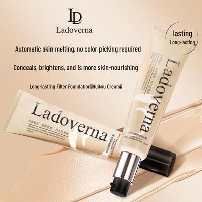Ladoverna Long-lasting Brightening Primer: Nourishing, Oil-Control, and Concealing Foundation for a Natural Look.