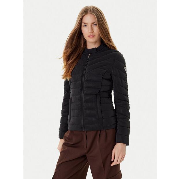 

Демисезонная куртка Guess W5YL13 WHDQ0, черная, стандартный крой XL