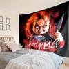 Chucky's Creepy Knife Play Tapestry, Unique Design Tapestry, Wall Decor for Bedroom,Livingroom, Playroom,Heartwarming Fan Holiday Gifts