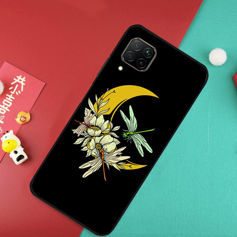 

Dragonfly Case For Huawei Nova Y91 Y61 Y60 Y70 Y90 Nova 9 SE 10 11i 8i 3i P20 P30 Pro P40 Lite Cover Nova 9 SE