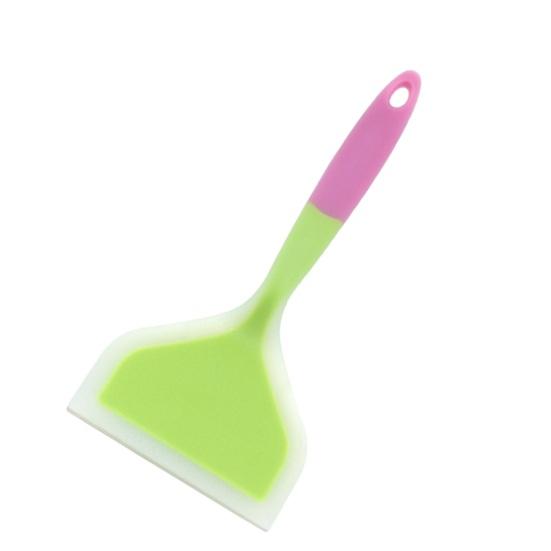Kitchen Spatula Convenient Silicone Spatula Heat Resistant Non-Stick Cooking Spatula with Hanging Hole Home Supply
