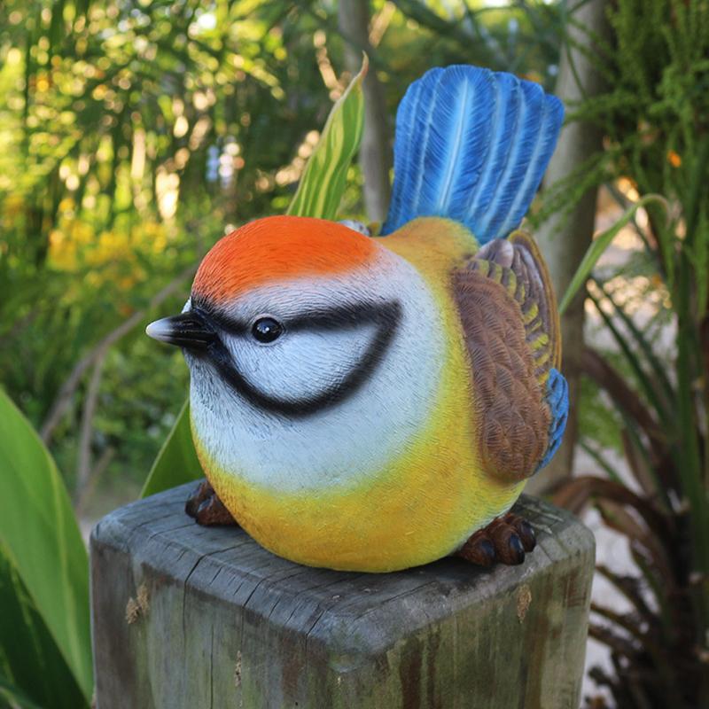 Cartoon-Simulation Vogeldekoration Außenbereich Garten Hof Landschaftsverzierung