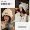 Winter Fluffy Fur Hat for Women Korean Fashion Soft Plush Hat Russia Outdoor Snow Coldproof Warm Benines Ear Protection Cold Cap