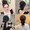 Hair Bows Wigs Hair Bows Hair Clip for Girl Hair Bun Bows Hairpin Korean Hair Barrettes Women 2000s Hair Decors Accessor