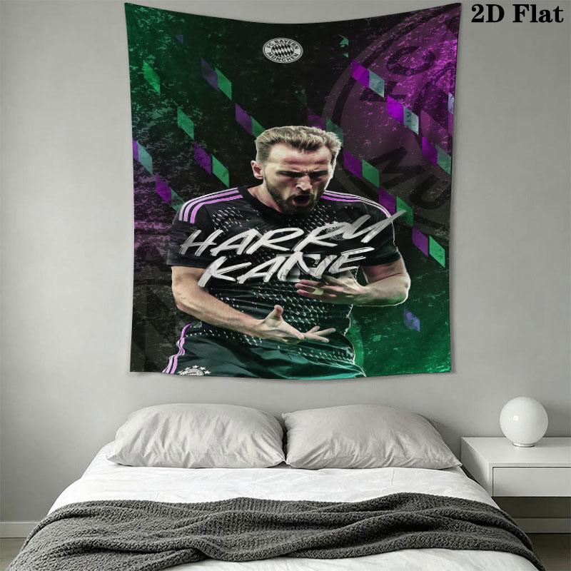 Harry Kane King  Wall Hanging Printed Fabric Blanket Decorative Tapestries for Bedroom Living Room Home Decor