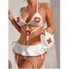 Hot New Sexy Nurse Cosplay Lingerie Hot Nurse Uniform Erotic Lingerie Sexy Costumes Set for Women Sexy Nurse Uniform Skirt