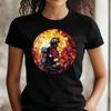 T-Shirt Frauen Feuerwehrmann Buntglas Motiv Baumwolle Größe XS bis 3XLWird in neuem Fenster oder Tab geöffnet