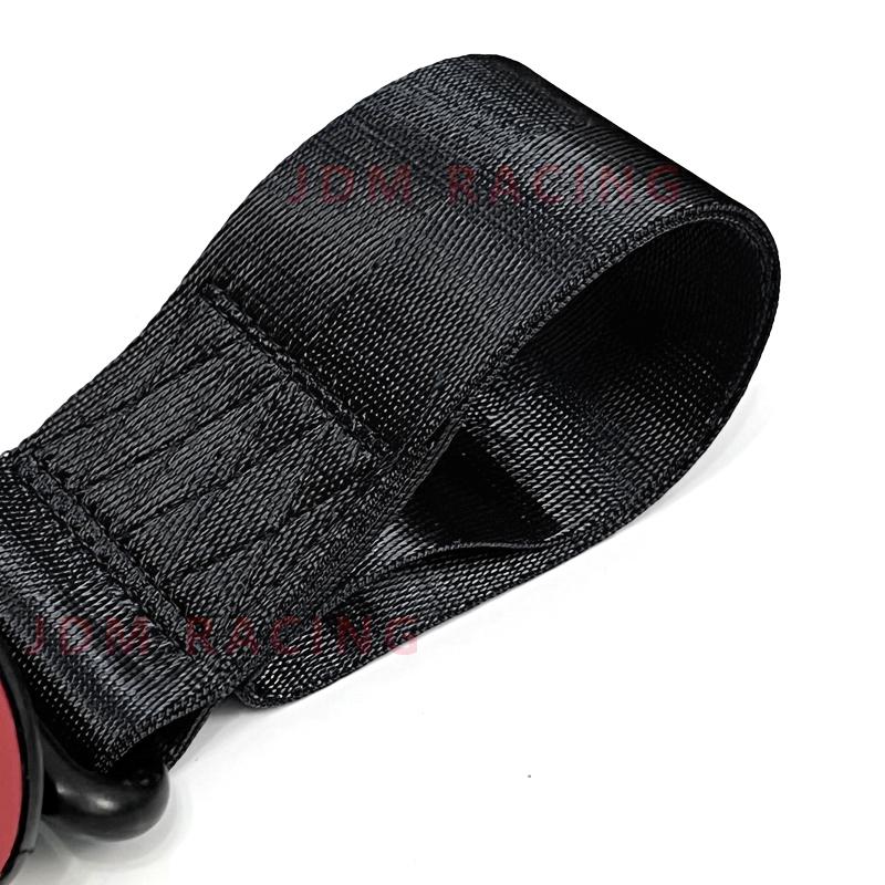 1Pcs Car Color Pendant Tow Strap Belt Tow Rope Sticker Ribbon Car Decorations Sticker Trailer Ropes Bumper Towing Strap