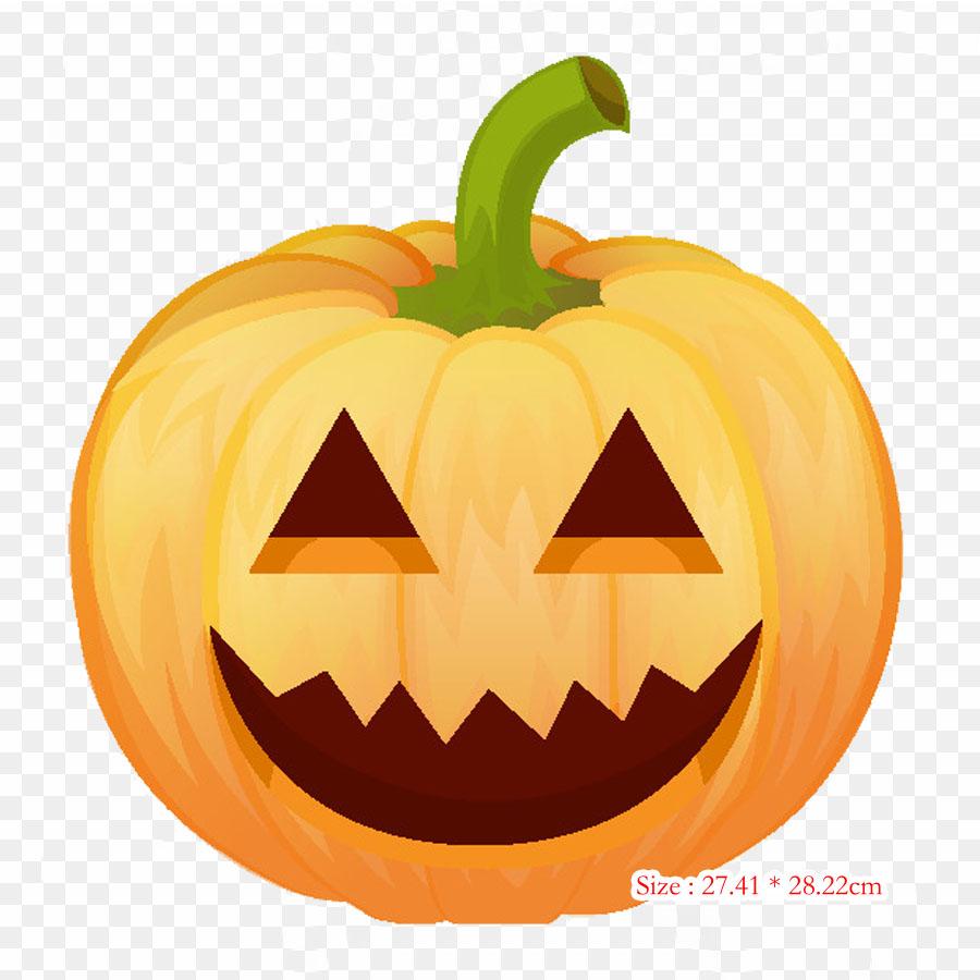 

Хэллоуин Тыквенная голова Тыквенный пирог Джек О Фонарь Утюг на теплопередаче Печать Виниловые нашивки Наклейка для одежды DIY Аппликации Моющиеся нашивки