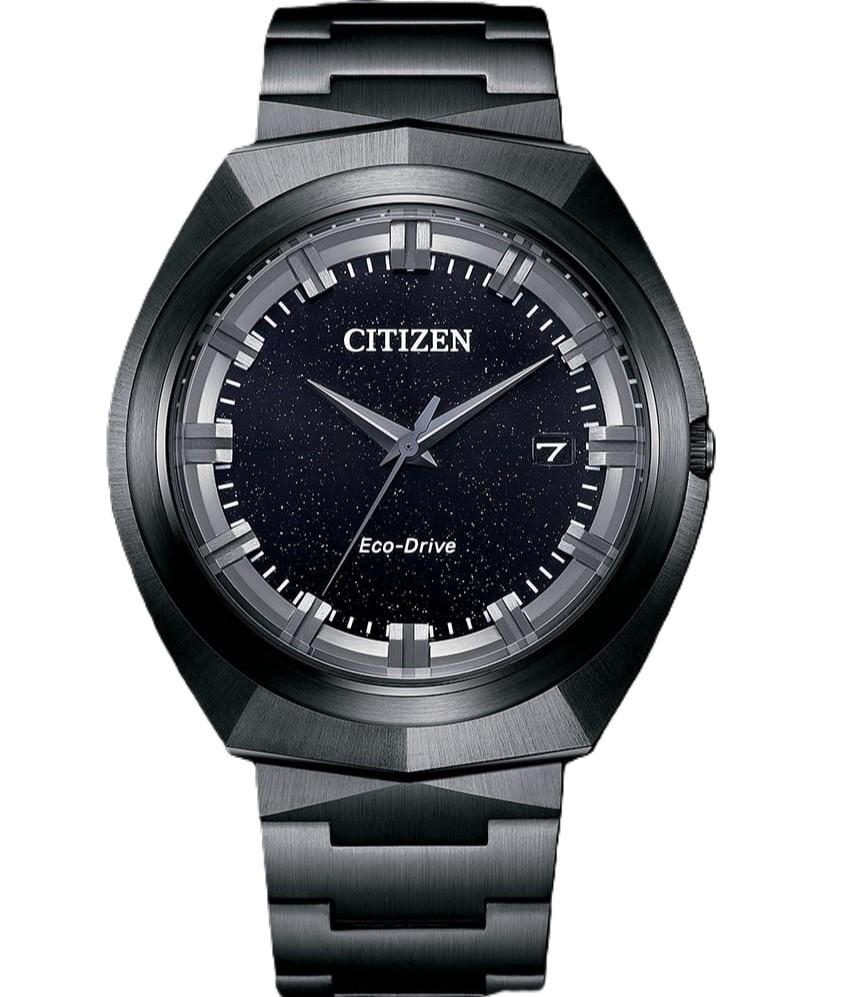 

Мужские часы CITIZEN Eco-Drive с черным циферблатом из нержавеющей стали BN1015-52E чёрный