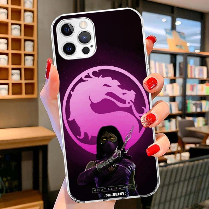 Scorpion Zero Sub Mortal Kombat Cover Phone Case For iPhone 16 17 Air 15 14 Pro Max 16E Phone Case 13 Mini 12 11 7 SE 8 Print Pa