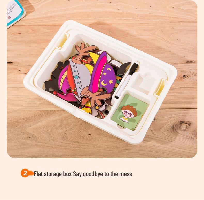 2025 Bestseller Magnetic Puzzle for Kids - Enhancing Intelligence & Early Education for 6-Year-Old Boys & Girls