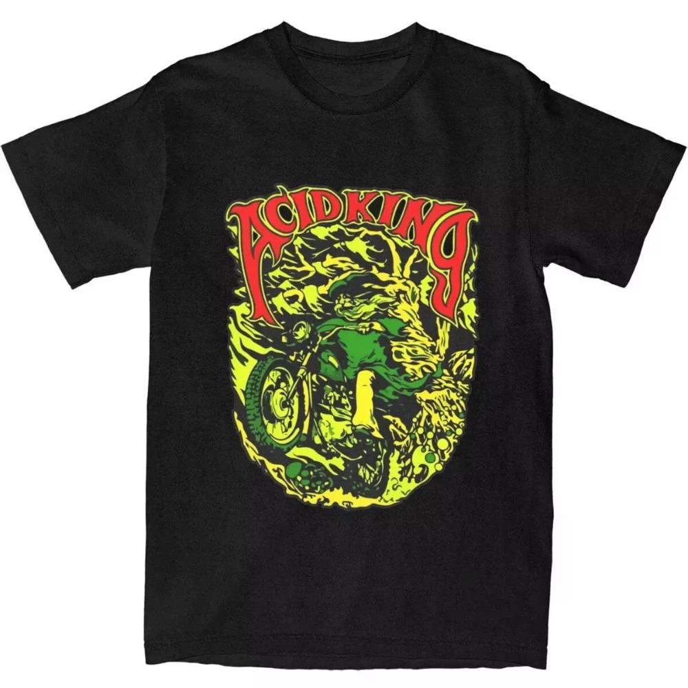 Men Women's Acid King Stoner Metal Band Shirt Apparel Tops T-shirt Amazing Tees New Arrival