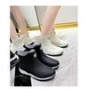 Couples Outdoor Casual Comfortable Anti Slip Waterproof Wear Resistant Short Tube Rain Shoes