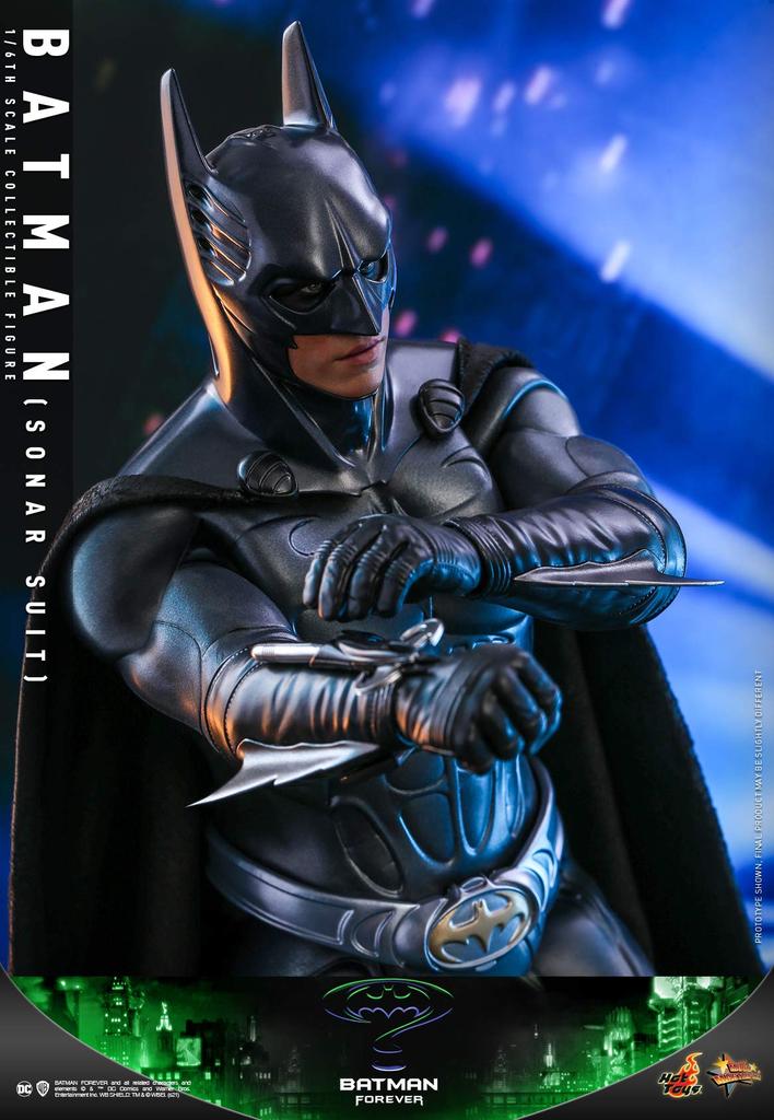 Movie Masterpiece Batman Forever Batman Draktskalafigur Svart (Sonarversjon) 1/6