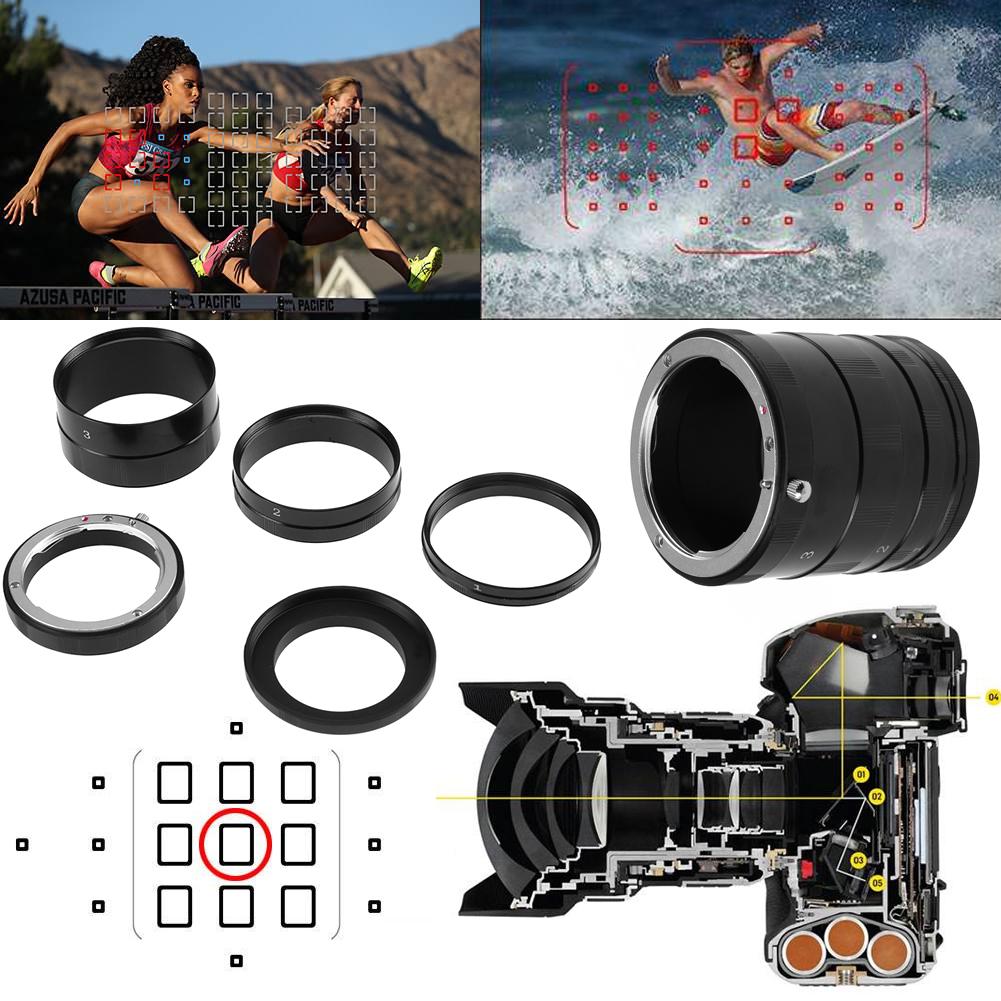 Makro prodlužovací kroužek s autofokusem, adaptérový kroužek pro objektivy Nikon D7200 D7000 D5500 D5300 D5200 D5100 D3400 D3300 D3200 D310