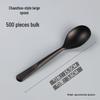 Individually Wrapped Thickened Plastic Disposable Soup & Dessert Spoon
