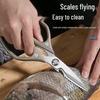 Zhishi Aluminum Handle Multi-function Stainless Steel Scissors