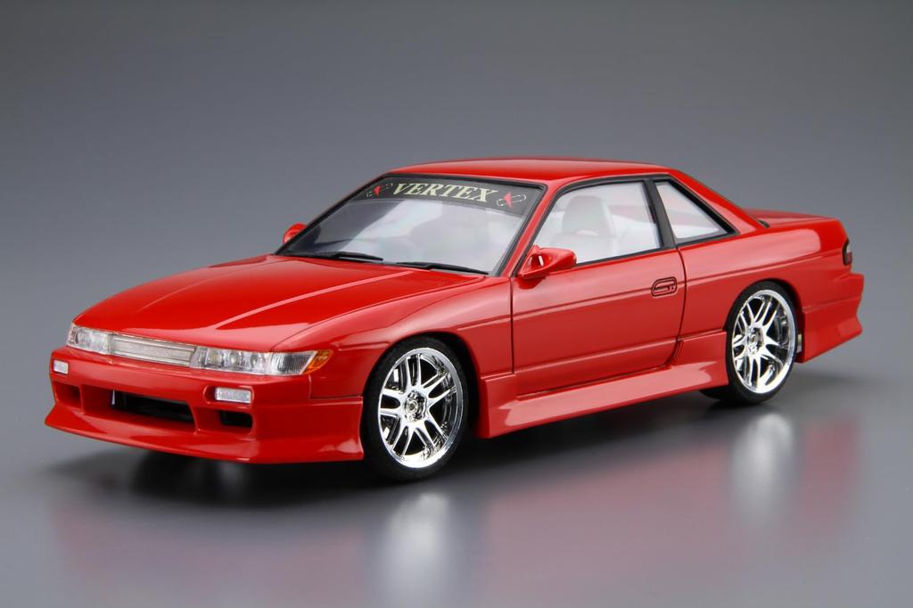 Aoshima Bunka Kyozai The Tuned Car Series Nissan VERTEX PS13 Silvia Plastic Model 1/24 No.21 '91 (Automobile)