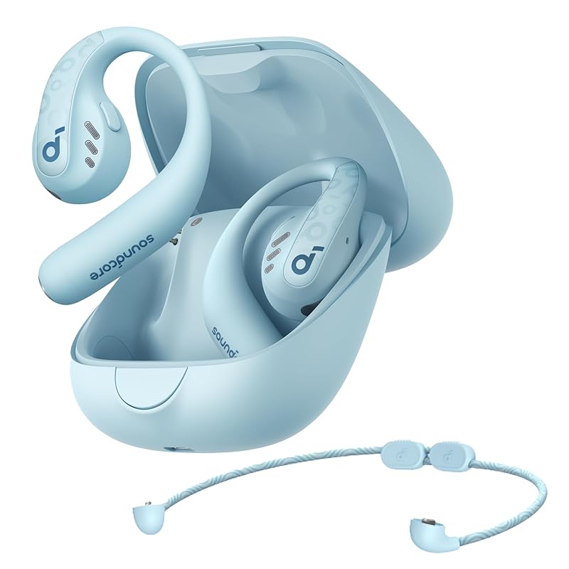

Anker Soundcore AeroFit Pro (Bluetooth 5.3) [Open-ear wireless earphones / 3D audio IP55 dustproof and waterproof standard/ Up to 46 hours playback