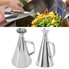304 Stainless Steel Oil Dispenser Bottle 250ml/500ml/750ml/1000ml Vinegar Cruet Pourer  Outdoor BBQ