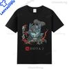Dota 2 Tshirts Game Hero Printed Tshirt Top Shadow Fiend Pudge Axe Slardar Sven Kunkka Timber Unisex Casual Graphic T Shirts