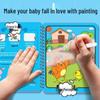 Erasable Magic Water Drawing Book Set - Portable Educational Coloring for Babies