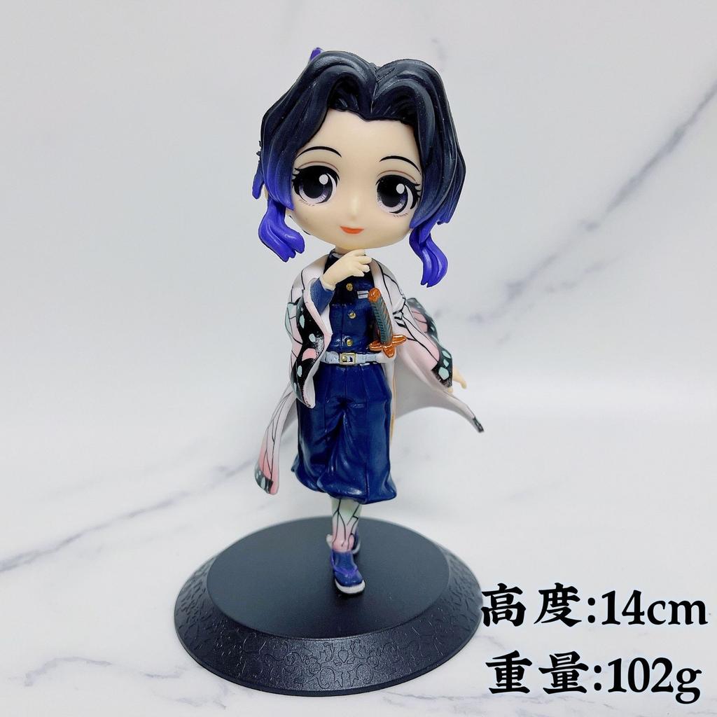 Anime 15cm Dämonentöter Figur Nezuko Tanjirou Zenitsu Inosuke Kyoujurou Giyuu Kawaii Qposket PVC Modell Spielzeug Kinder Geschenk