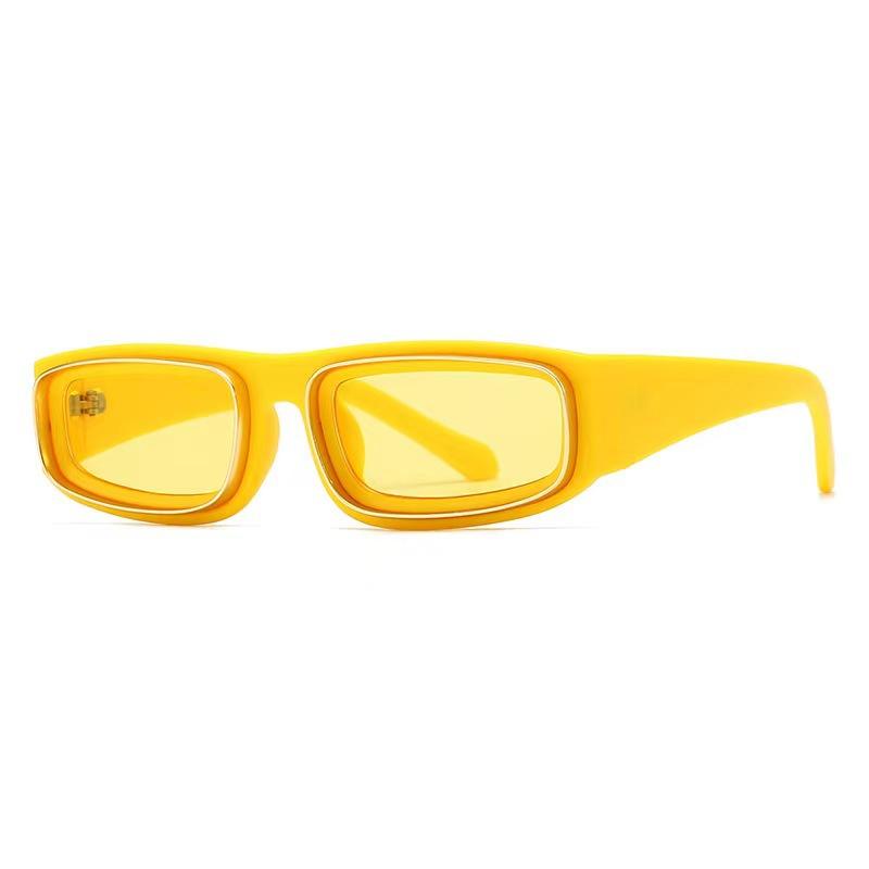 New fashion sunglasses women's European and American small frame concave and convex surface personalized retro trend sunglasses men