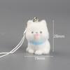 Cute Plush Dog Keychain Cartoon Pendant for Women Bag Fashion Animal Mobile Phone Backpack Keychains Accessories Friendship Gift