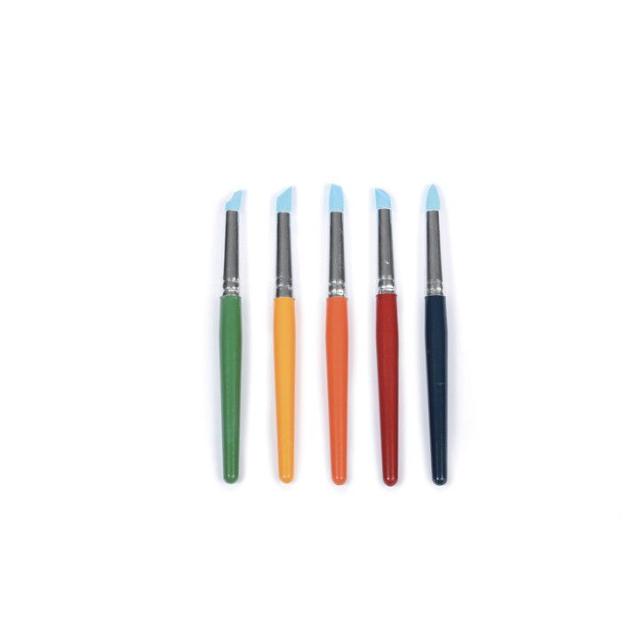 Pinceaux pour modelage - STAEDTLER - 5 pinceaux silicone - Souples - Mixte - Adulte