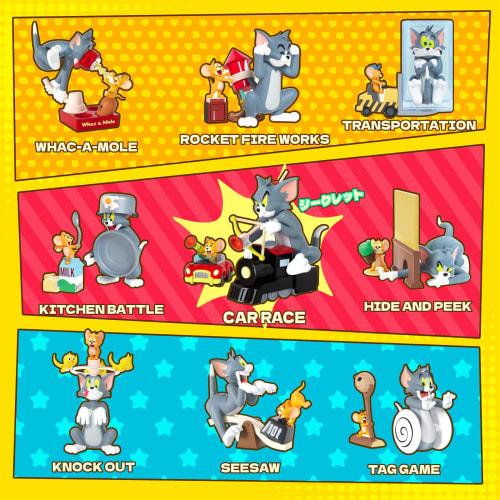 52TOYS BLINDBOX x TOM and JERRY Tom and Jerry "BRAWLS BANG" Series Blind Box Trading Figure, Collectible Figure, Painted, Gachapon, Desktop Decoration