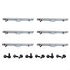 2025 New Upgraded Metal Plastic Roof Rack Deletion Cover Set with Installation Bolts 7559635020A0 for Vehicles