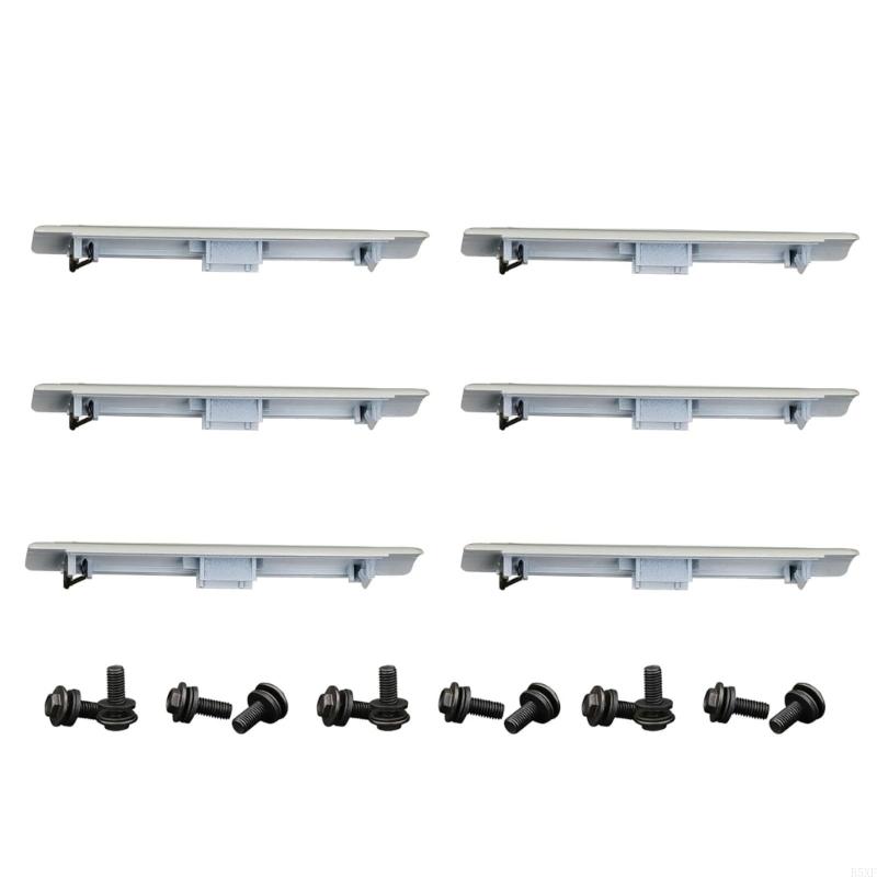 2025 New Upgraded Metal Plastic Roof Rack Deletion Cover Set with Installation Bolts 7559635020A0 for Vehicles
