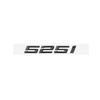 BMW Rear Emblem M Lettering Modification for 330i, 325li, 430i, 530i, 540li