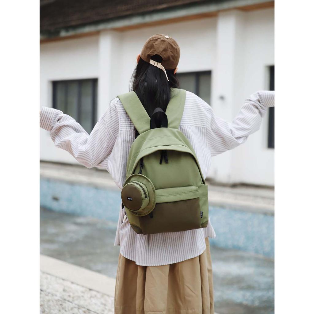 Backpack Women's Fashi Lightweight Travel Bag Leisure Commuter Bag Versatile High Beauty Korean Editi Lightweight Computer B