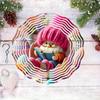 10 Inch Hanging Wind Spinner with 360 Degree Hook for Balcony Garden Decor Spring Summer Outdoor Decoration