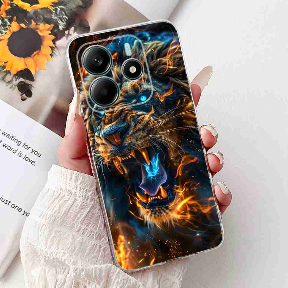 For Xiaomi Redmi Note 14 5G Case New Design Flowers Soft Silicone TPU Cover For Redmi Note 14Pro note14 Pro 5G 6.67" Bumper Bags