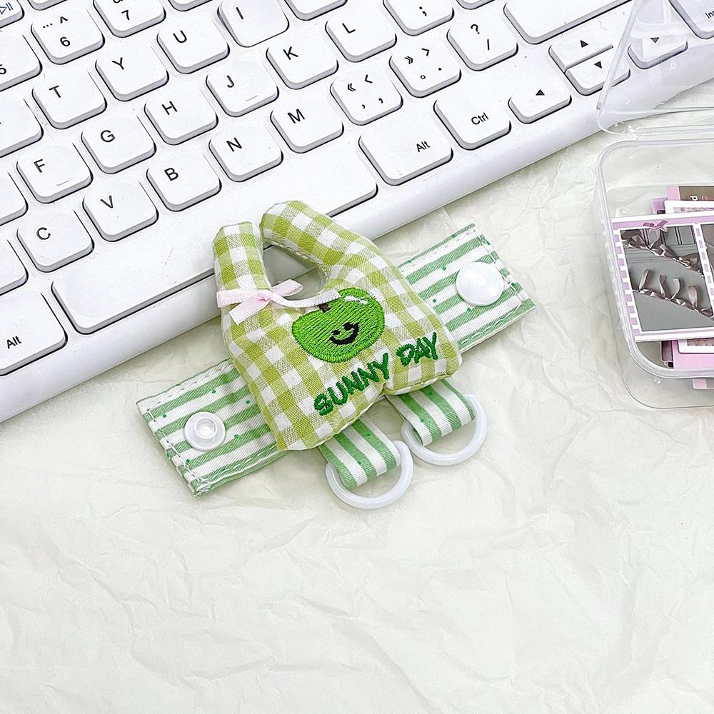 

Dopamine Cable Organizer Striped Shopping Bag Expansion Buckle Bag Decoration Pendant Headphone Cable Data Storage Accessories зелёный