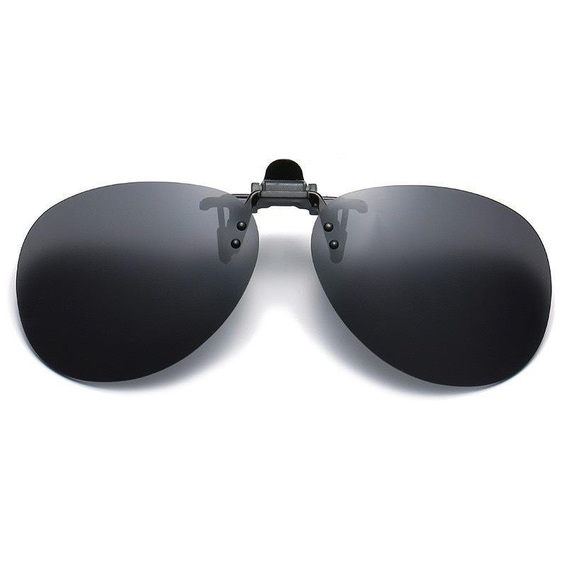 Clip-On Night Vision & Anti-UV Sunglasses for Drivers - Flip-Up Design for Men & Women