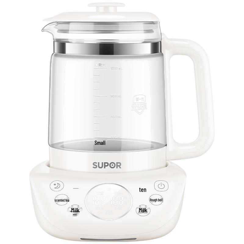 SUPOR Baby Formula Constant Temperature Glass Kettle 1.3L