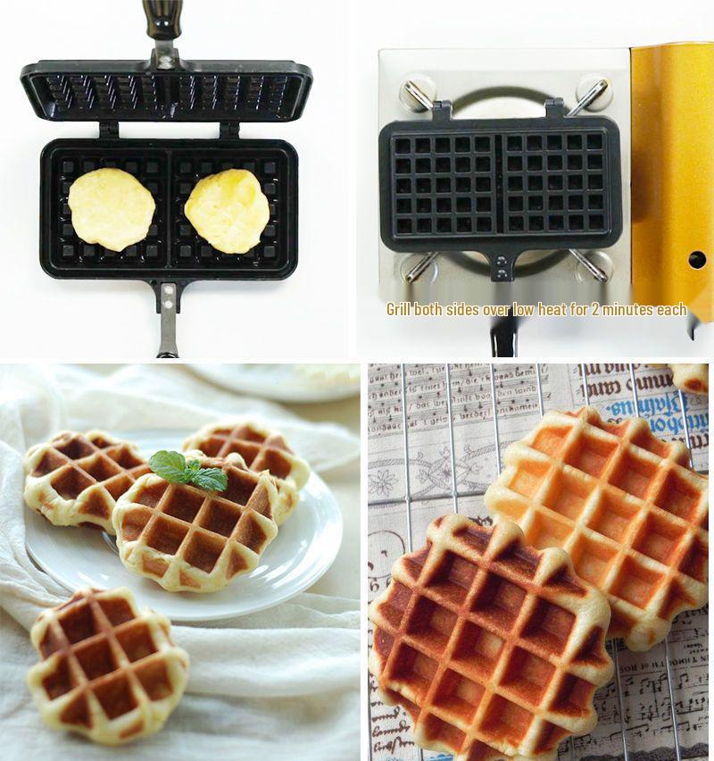 Haushalts Waffel- & Keksbackform Pfanne - DIY Küchenwerkzeug